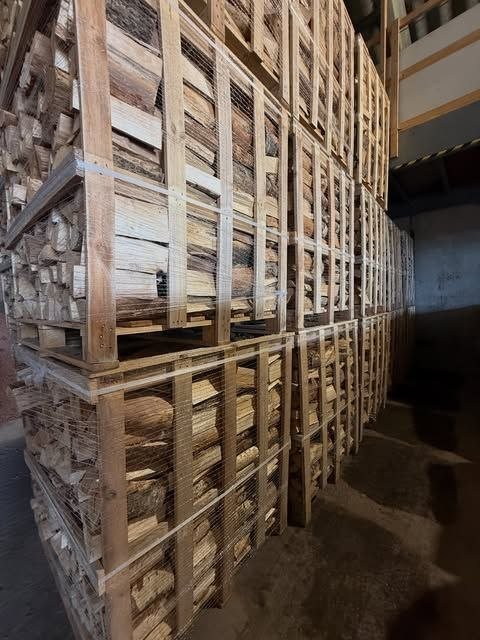 1m³ Crate — Kiln-Dried Oak